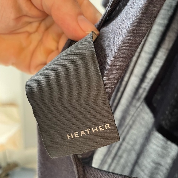 HEATHER, women’s gray wide leg short sleeve jumpsuit, probably a small/medium - Picture 5 of 8